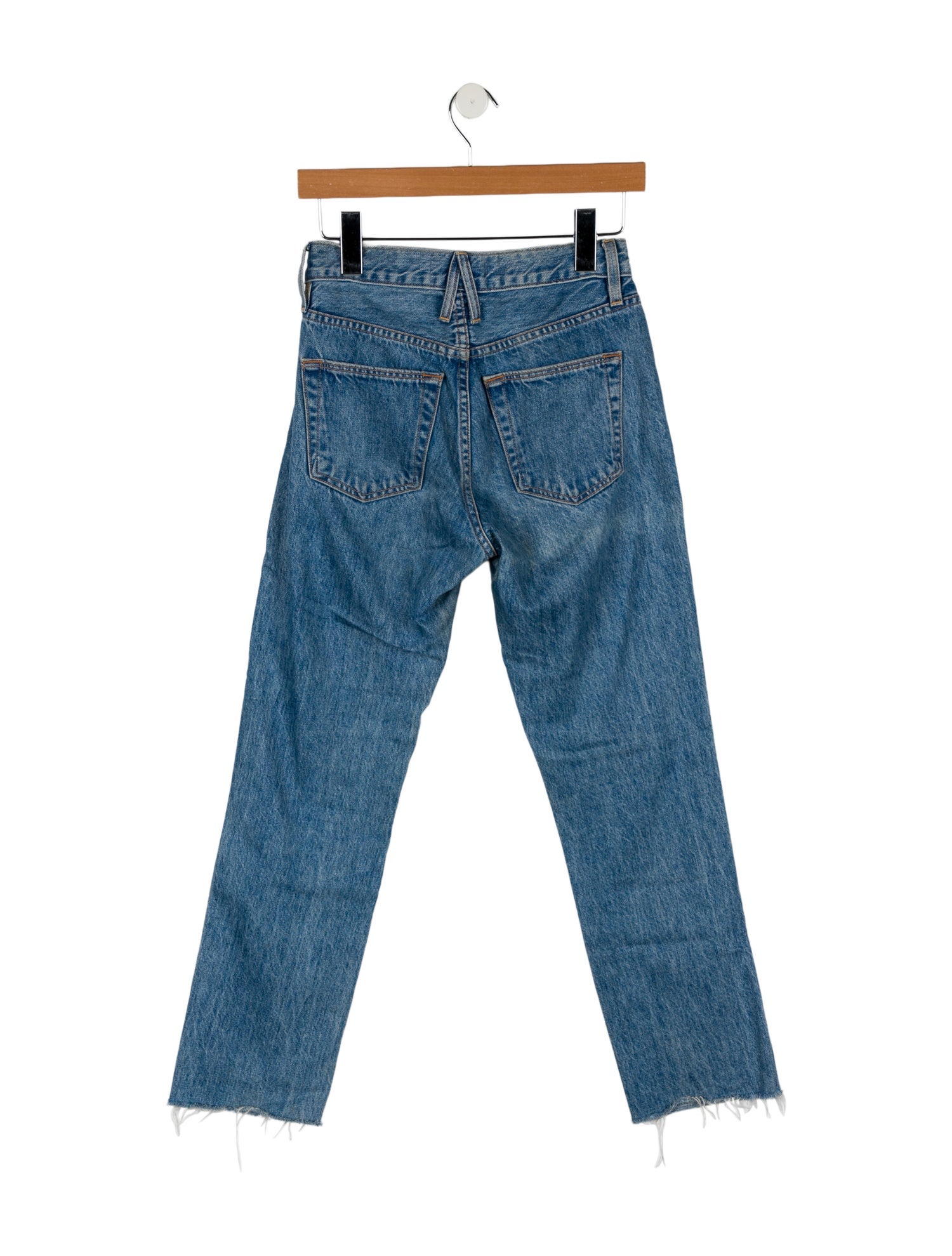 SLVRLAKE Mid-Rise Skinny Leg Jeans