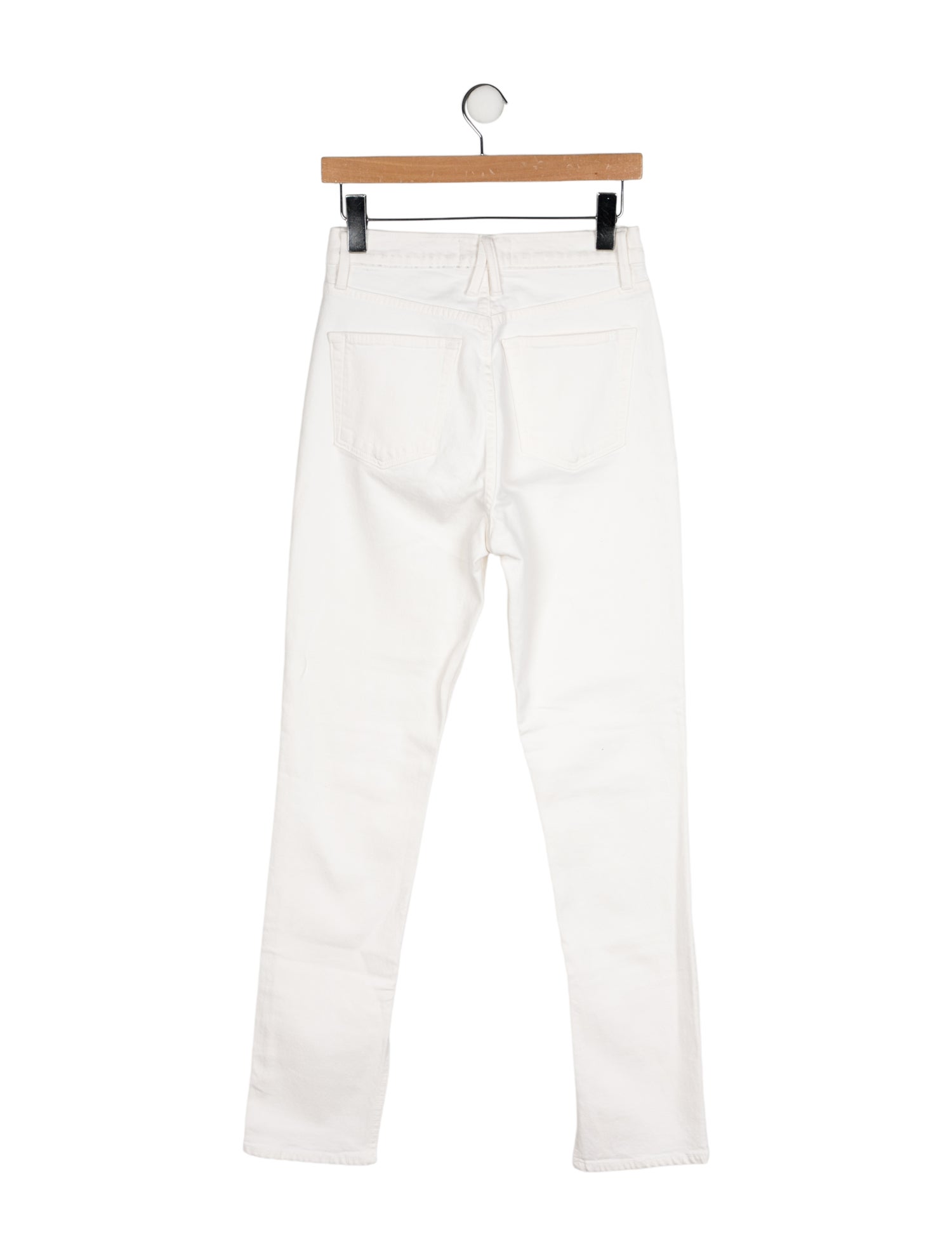 SLVRLAKE High-Rise Straight Leg Jeans