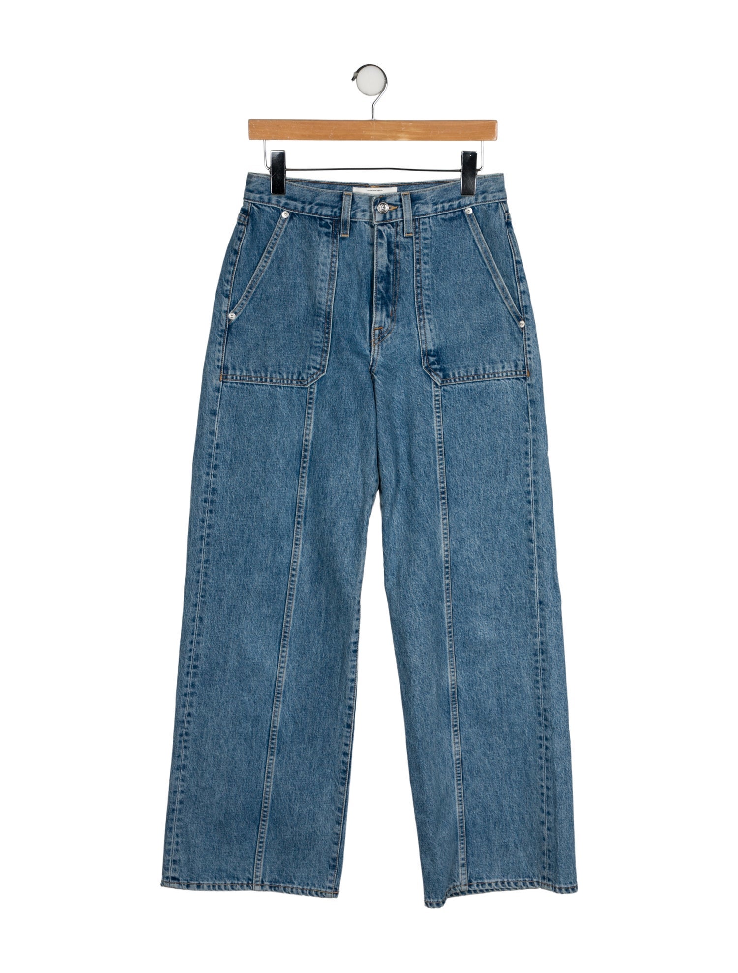 SLVRLAKE High-Rise Wide Leg Jeans