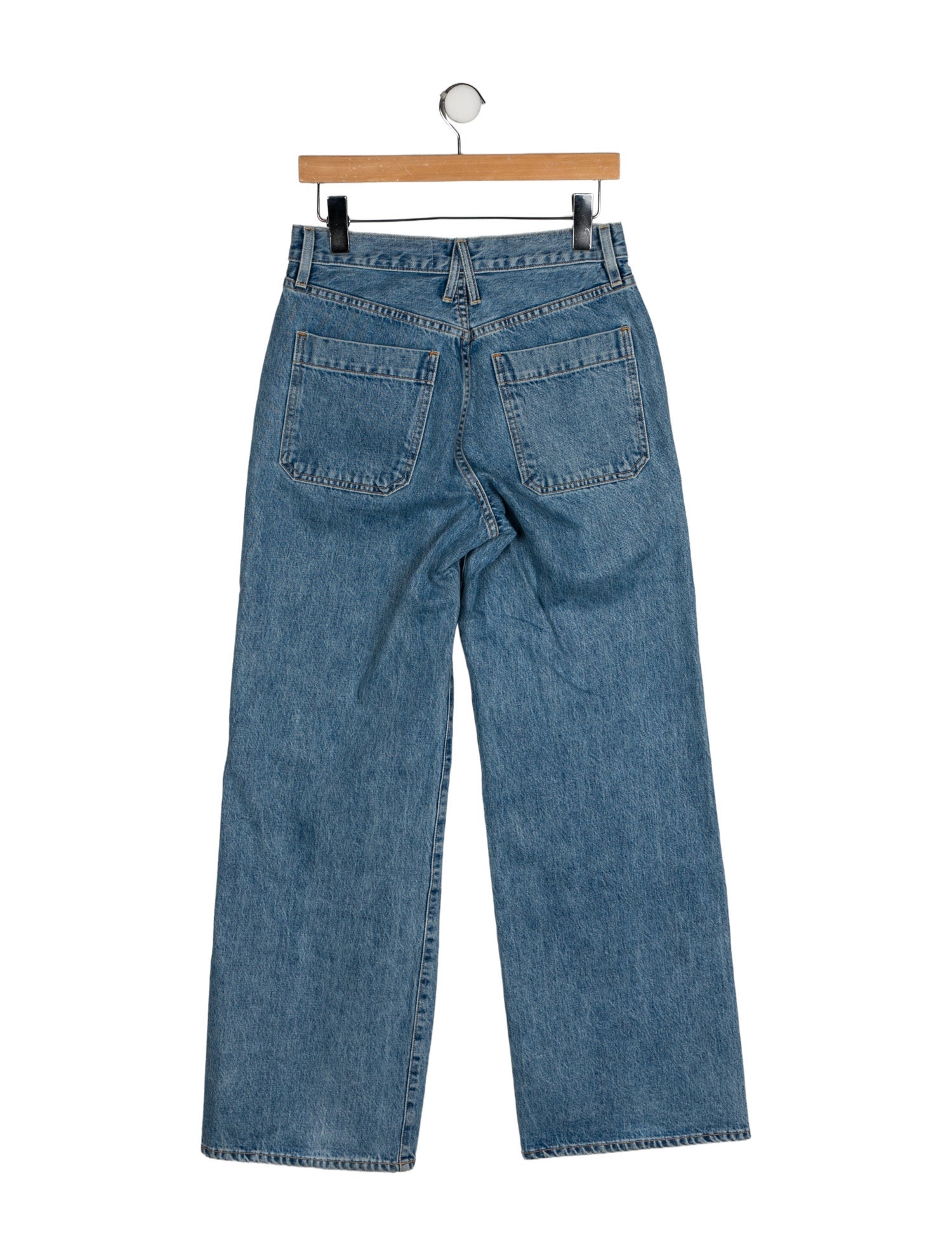 SLVRLAKE High-Rise Wide Leg Jeans