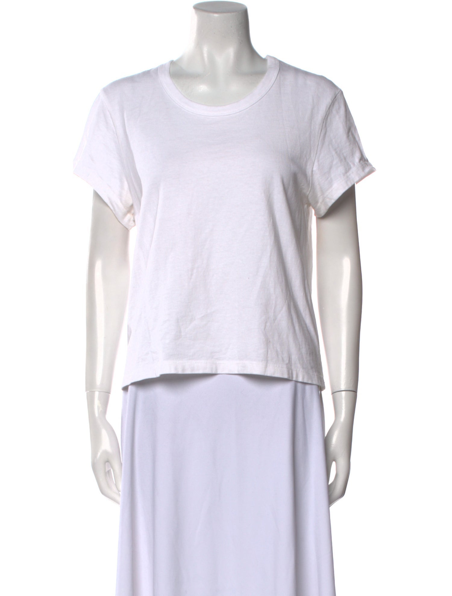 SLVRLAKE Scoop Neck Short Sleeve T-Shirt