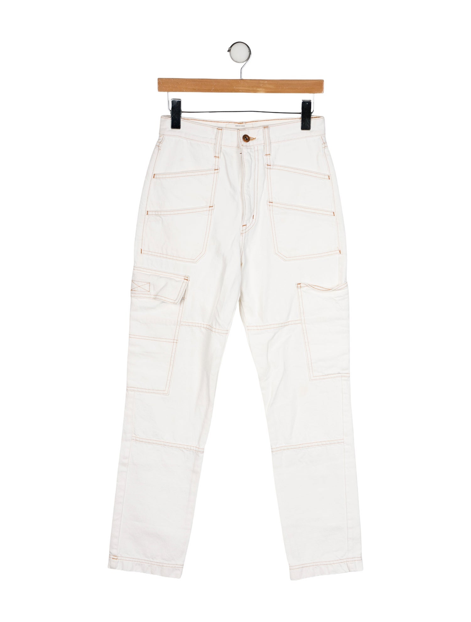 SLVRLAKE High-Rise Straight Leg Jeans