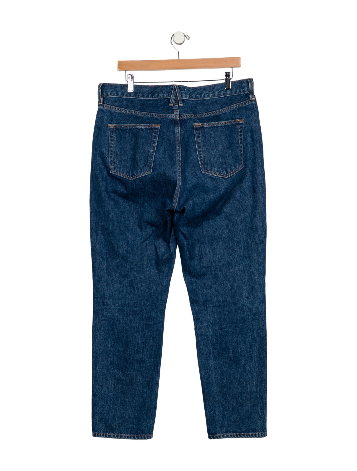 SLVRLAKE High-Rise Straight Leg Jeans