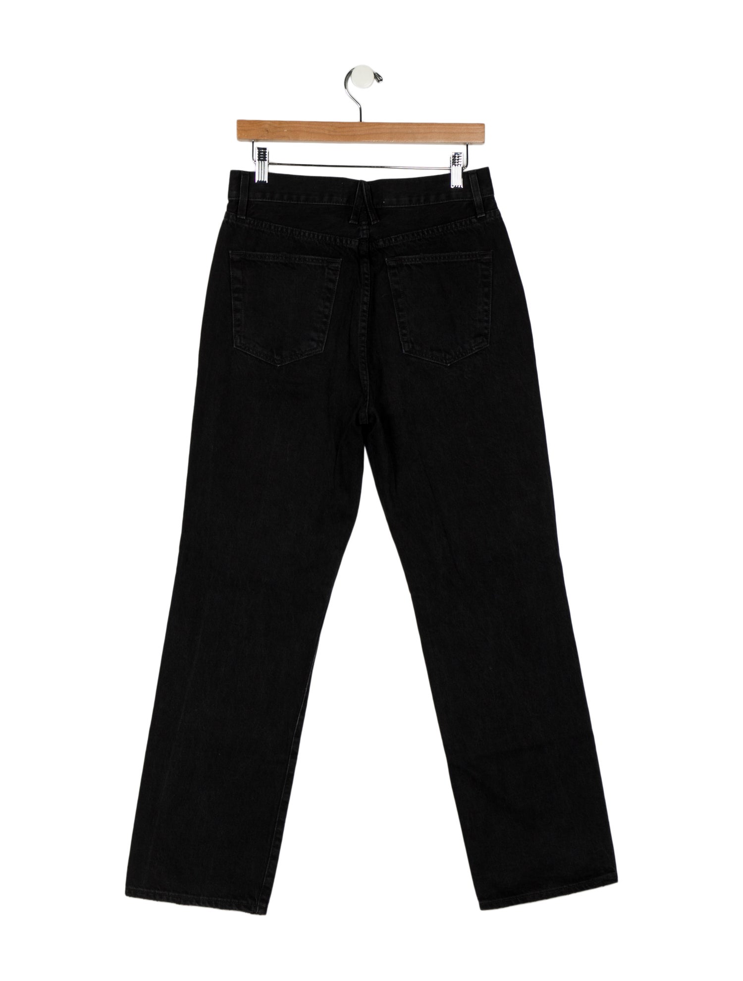 SLVRLAKE High-Rise Straight Leg Jeans