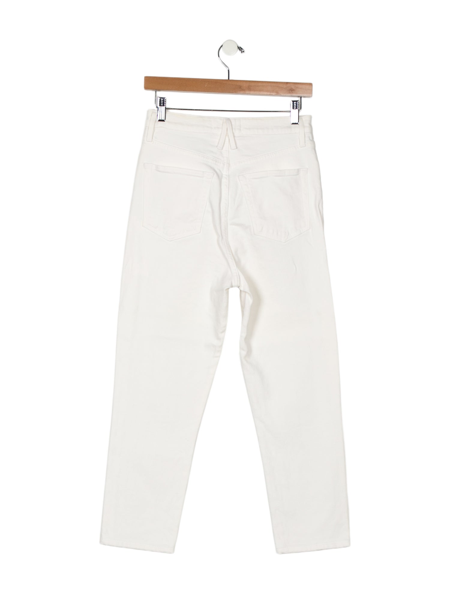 SLVRLAKE High-Rise Straight Leg Jeans