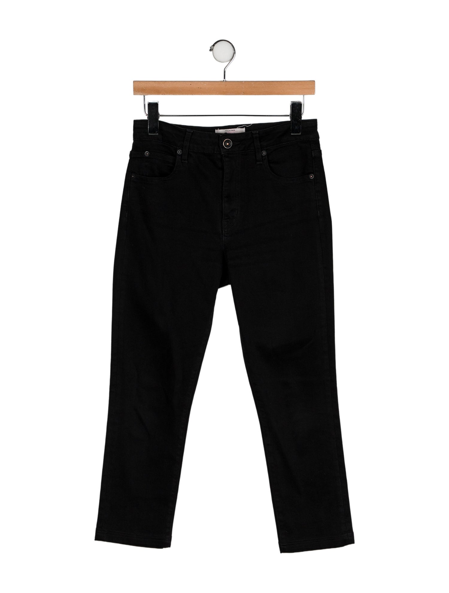 SLVRLAKE Mid-Rise Straight Leg Jeans