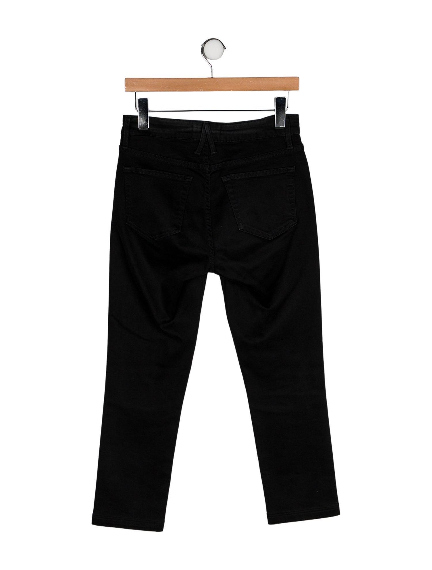 SLVRLAKE Mid-Rise Straight Leg Jeans