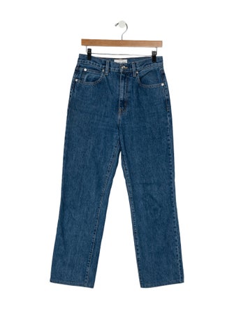 SLVRLAKE High-Rise Wide Leg Jeans