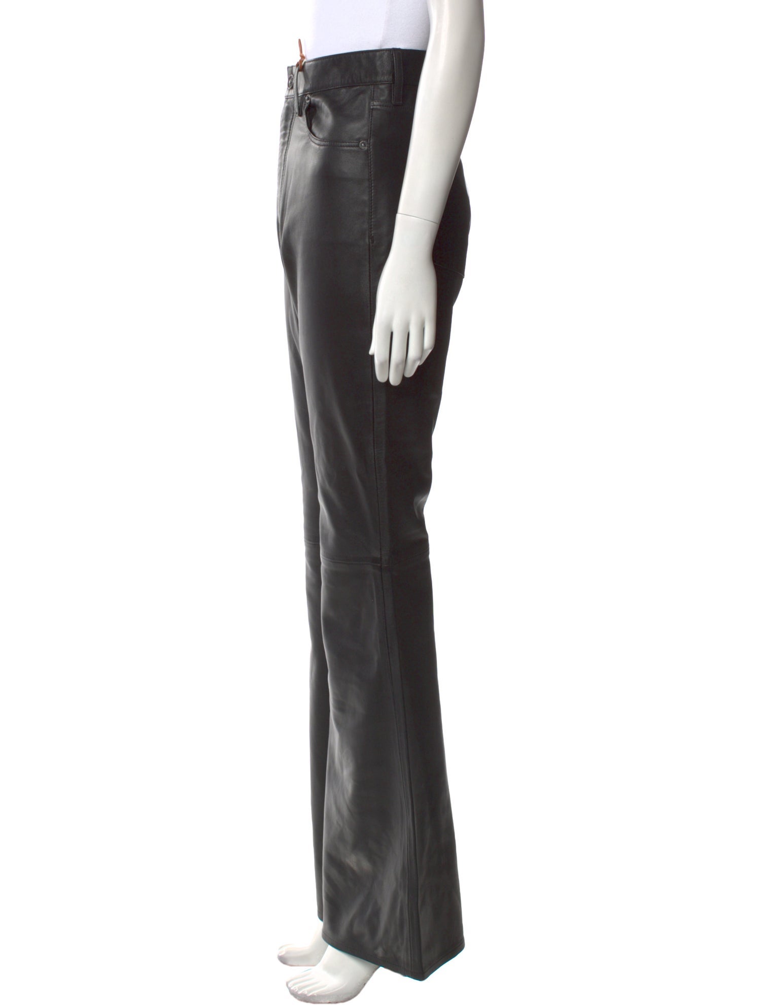 SLVRLAKE Lambskin Wide Leg Pants