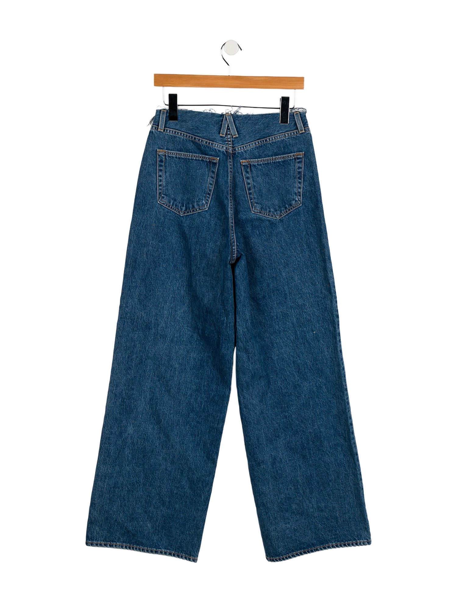 SLVRLAKE High-Rise Wide Leg Jeans