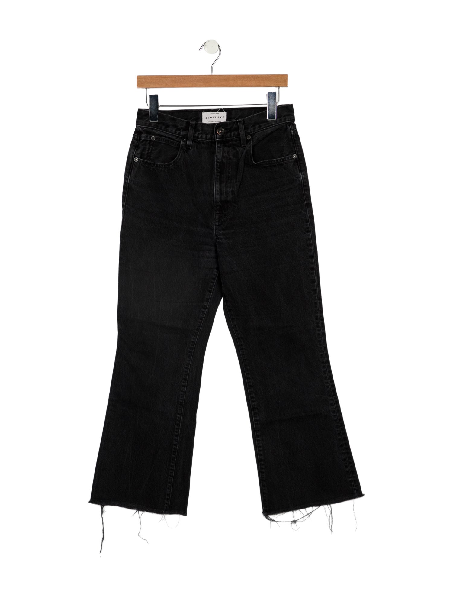 SLVRLAKE High-Rise Wide Leg Jeans