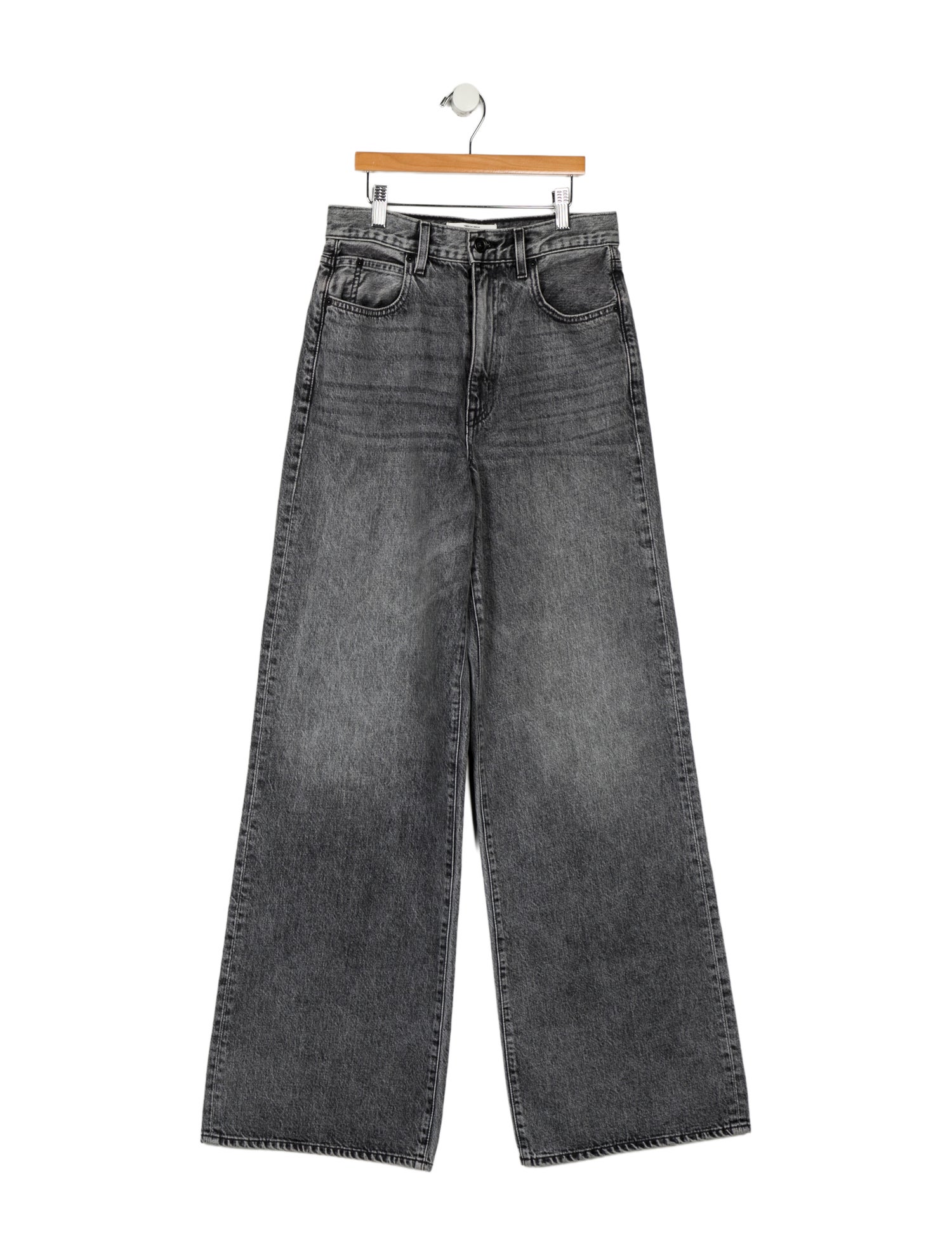 SLVRLAKE High-Rise Wide Leg Jeans