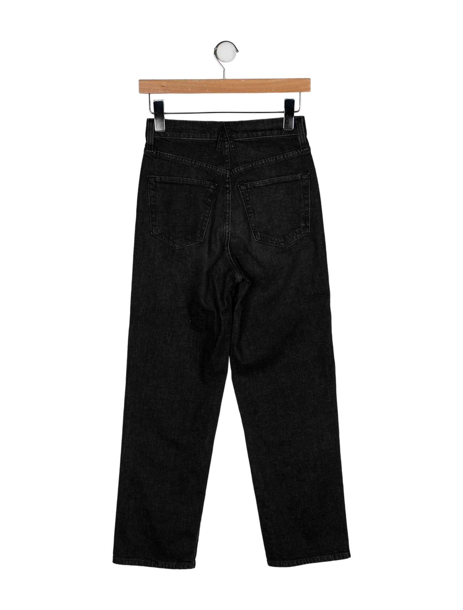 SLVRLAKE High-Rise Straight Leg Jeans