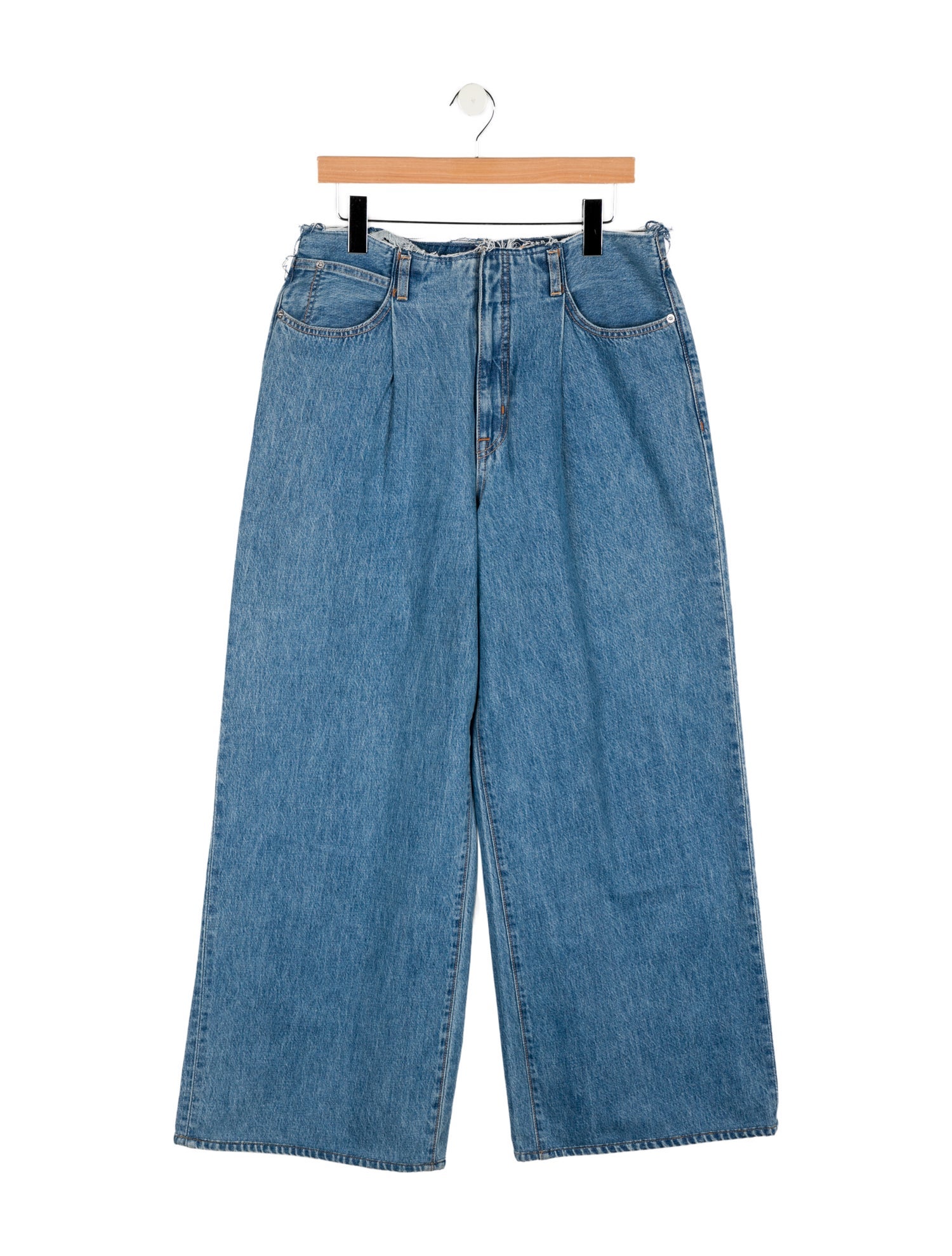 SLVRLAKE High-Rise Wide Leg Jeans