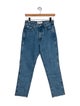 SLVRLAKE Mid-Rise Straight Leg Jeans
