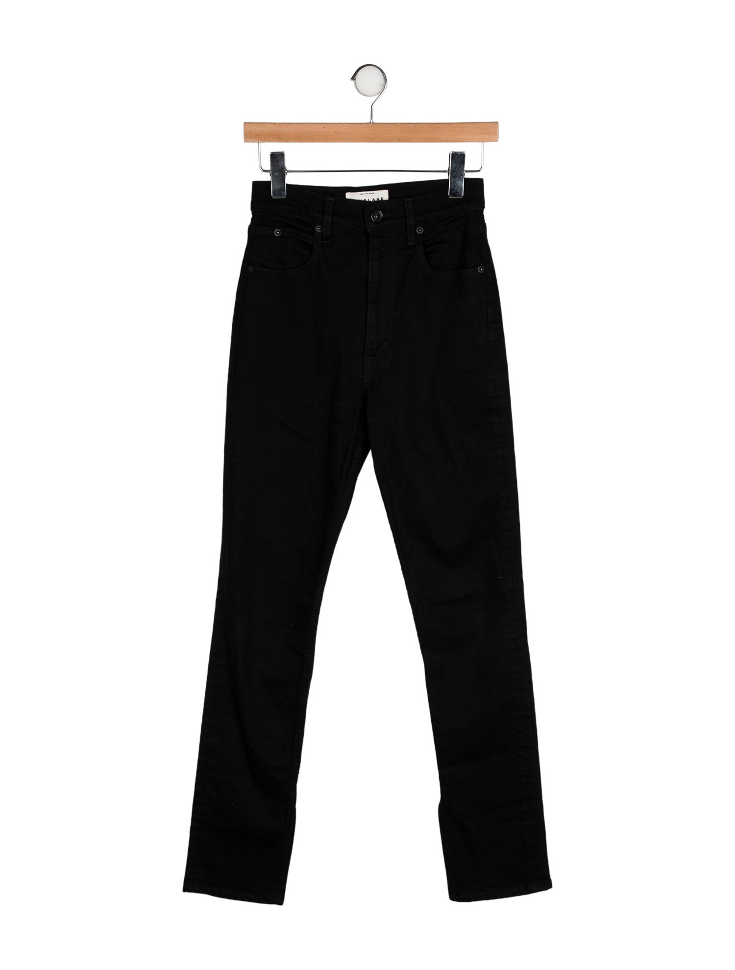 SLVRLAKE High-Rise Straight Leg Jeans