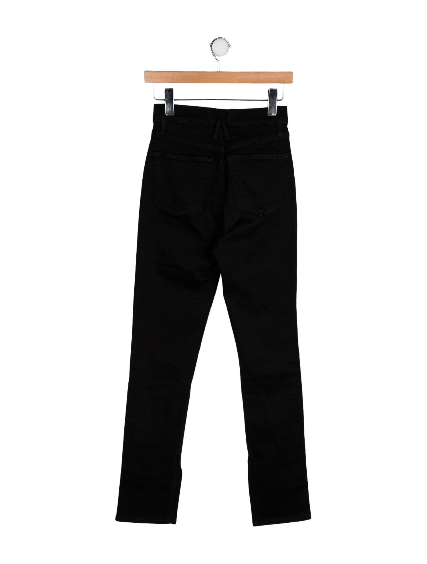 SLVRLAKE High-Rise Straight Leg Jeans