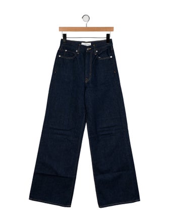 SLVRLAKE High-Rise Wide Leg Jeans