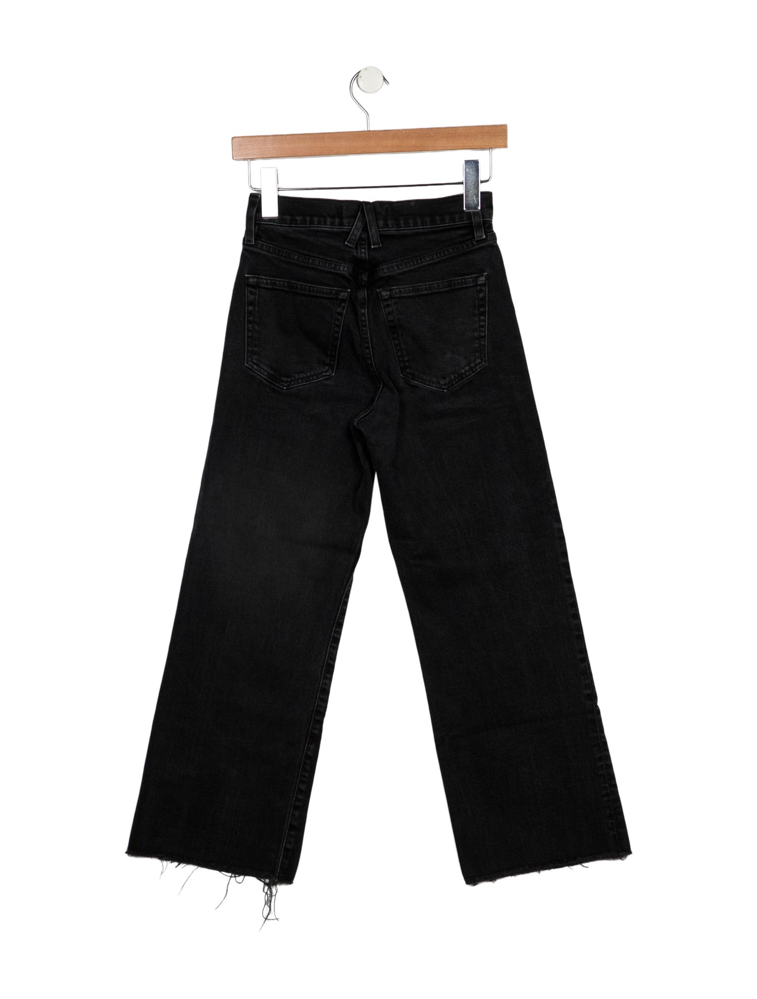 SLVRLAKE Mid-Rise Wide Leg Jeans