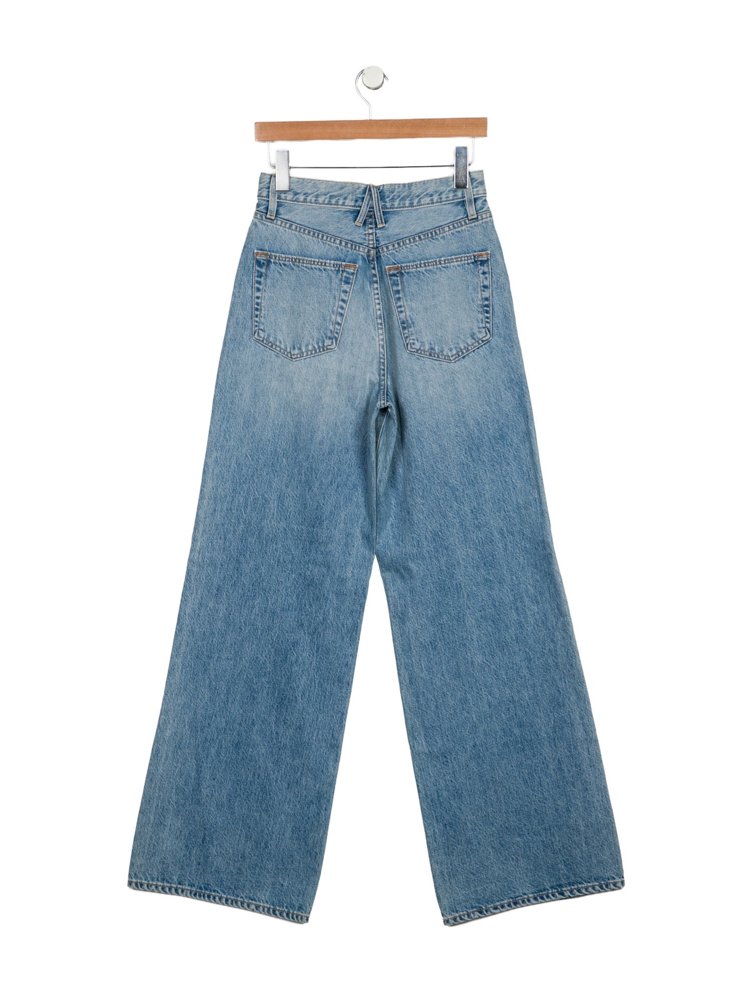 SLVRLAKE High-Rise Wide Leg Jeans