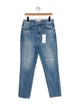 SLVRLAKE High-Rise Straight Leg Jeans