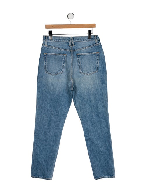 SLVRLAKE High-Rise Straight Leg Jeans