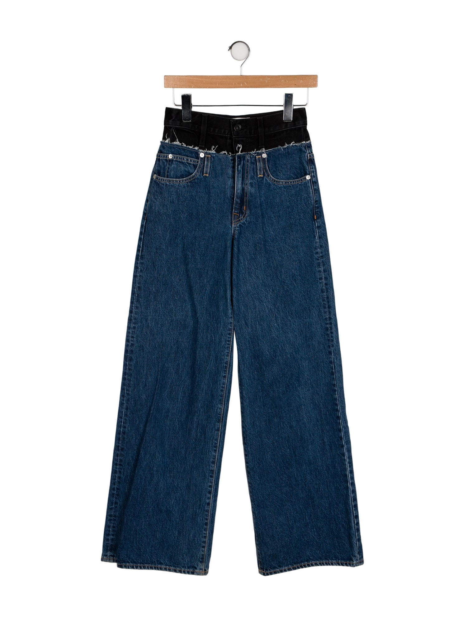 SLVRLAKE High-Rise Wide Leg Jeans
