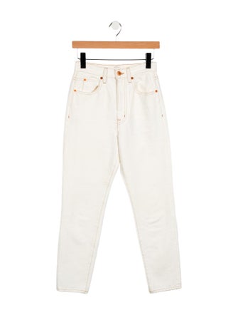 SLVRLAKE Mid-Rise Skinny Leg Jeans
