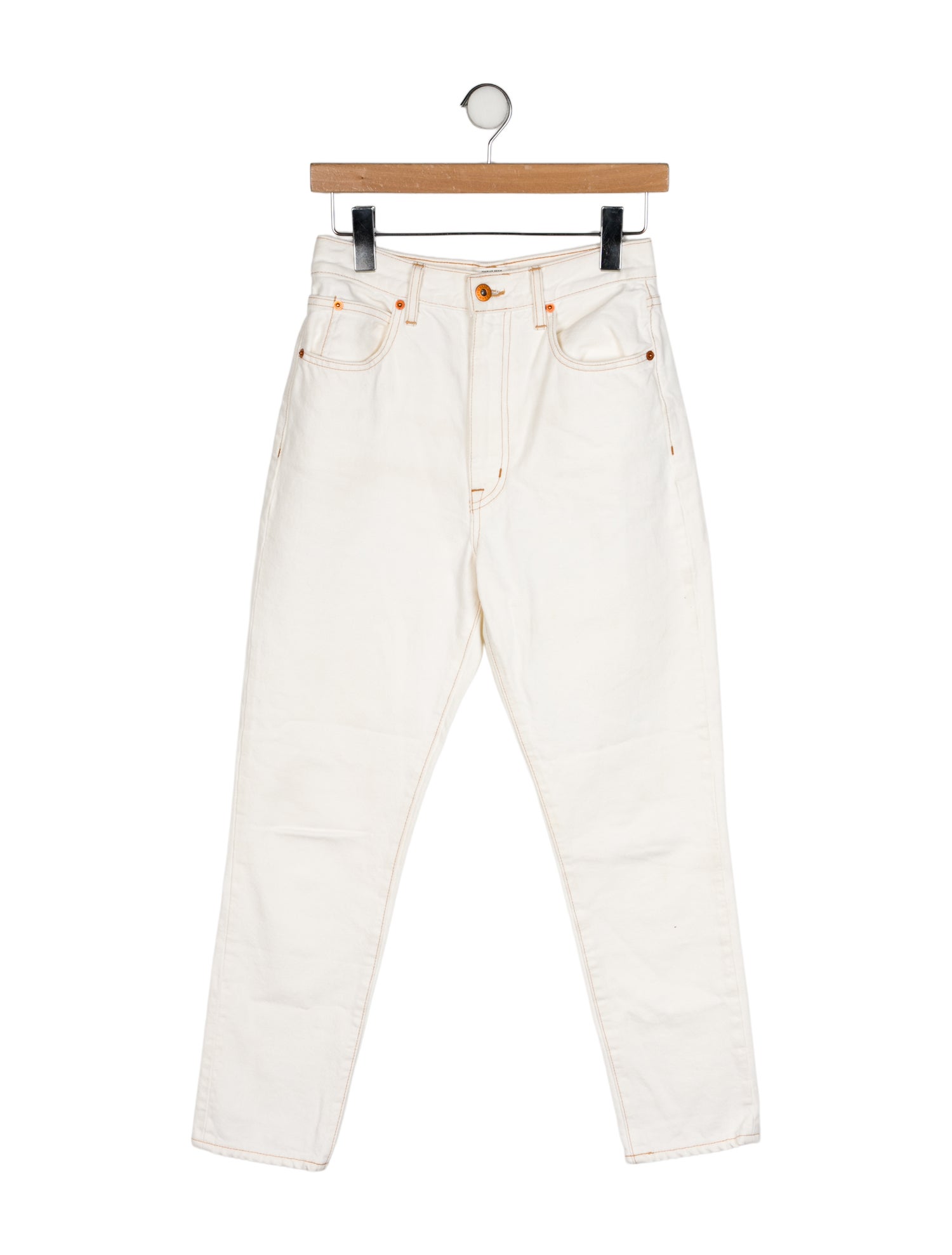 SLVRLAKE High-Rise Straight Leg Jeans