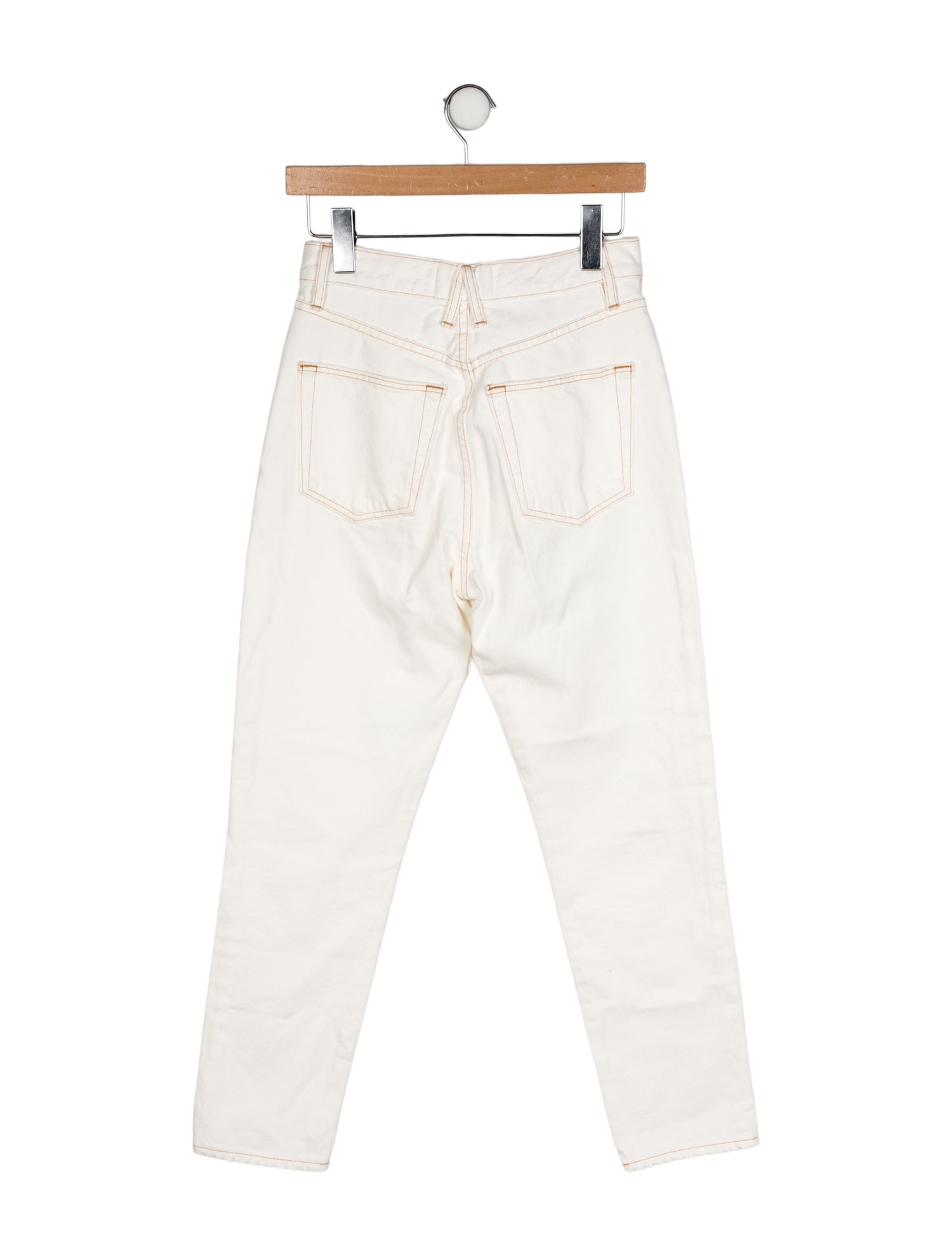 SLVRLAKE High-Rise Straight Leg Jeans
