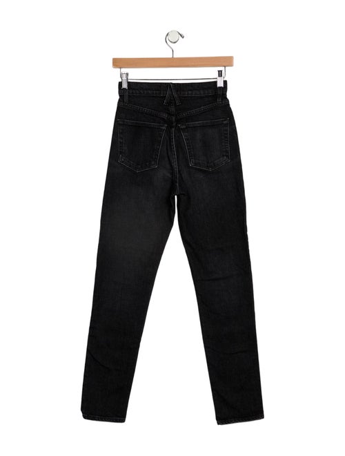 SLVRLAKE High-Rise Straight Leg Jeans