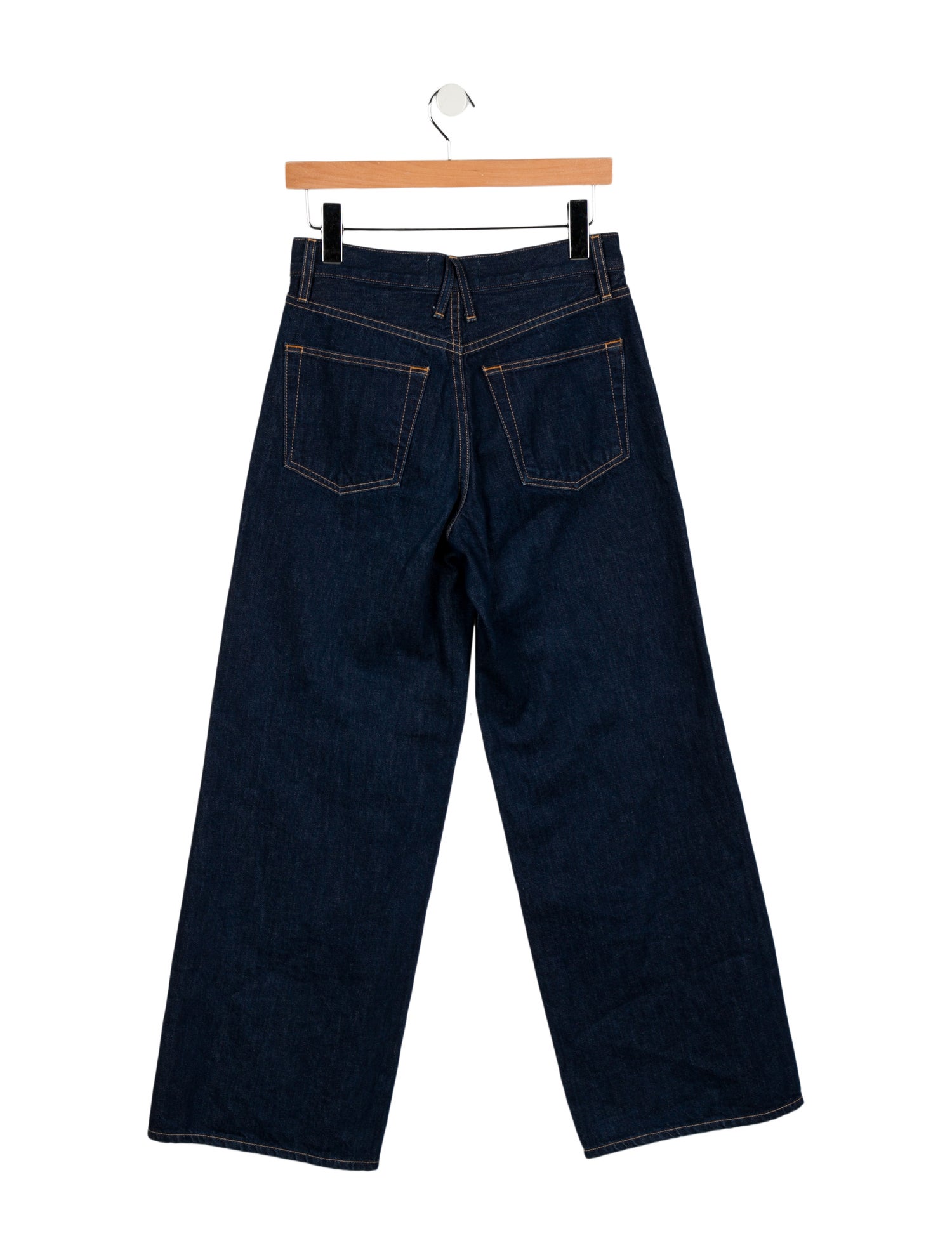SLVRLAKE Mid-Rise Wide Leg Jeans