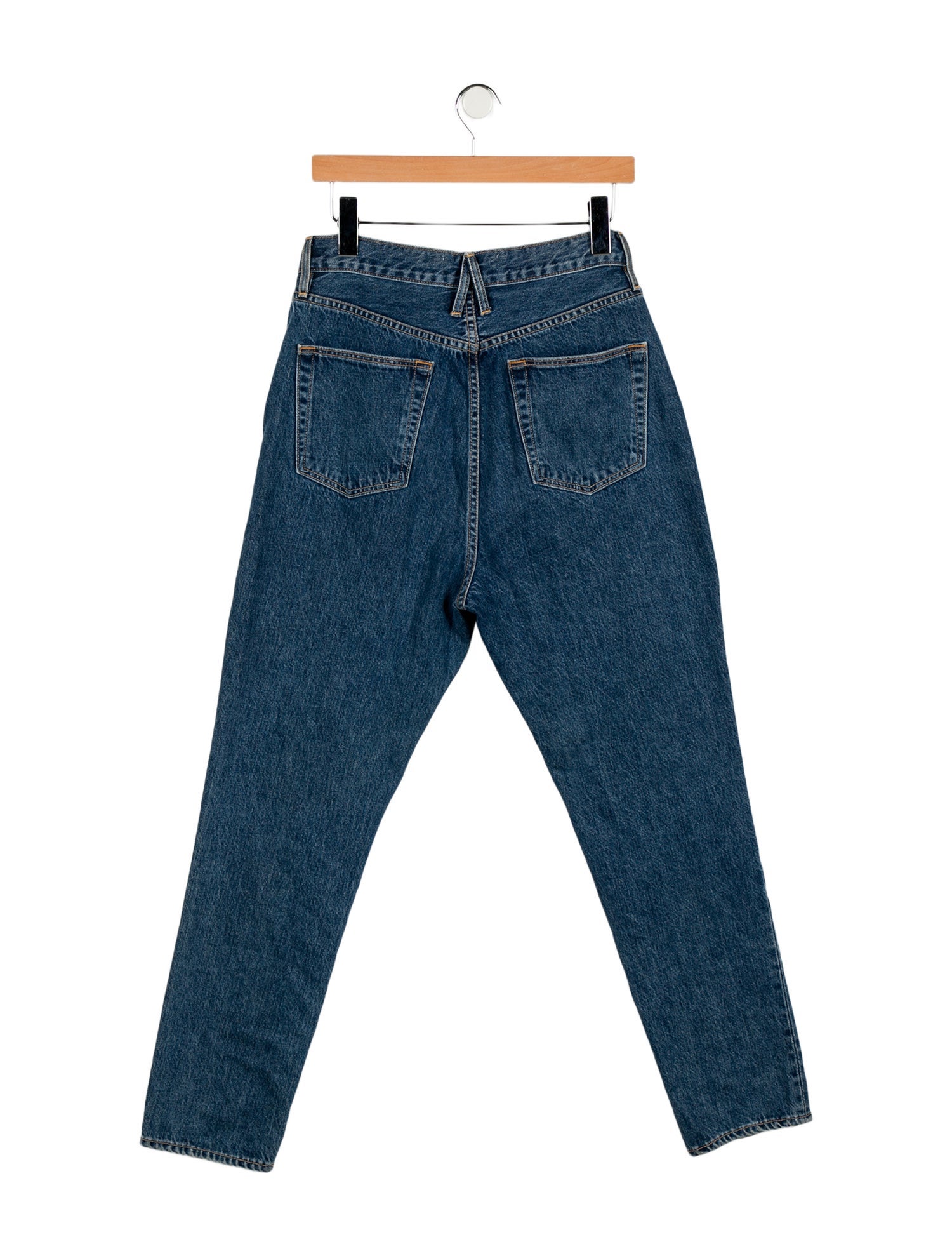 SLVRLAKE High-Rise Straight Leg Jeans