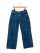 SLVRLAKE Mid-Rise Wide Leg Jeans