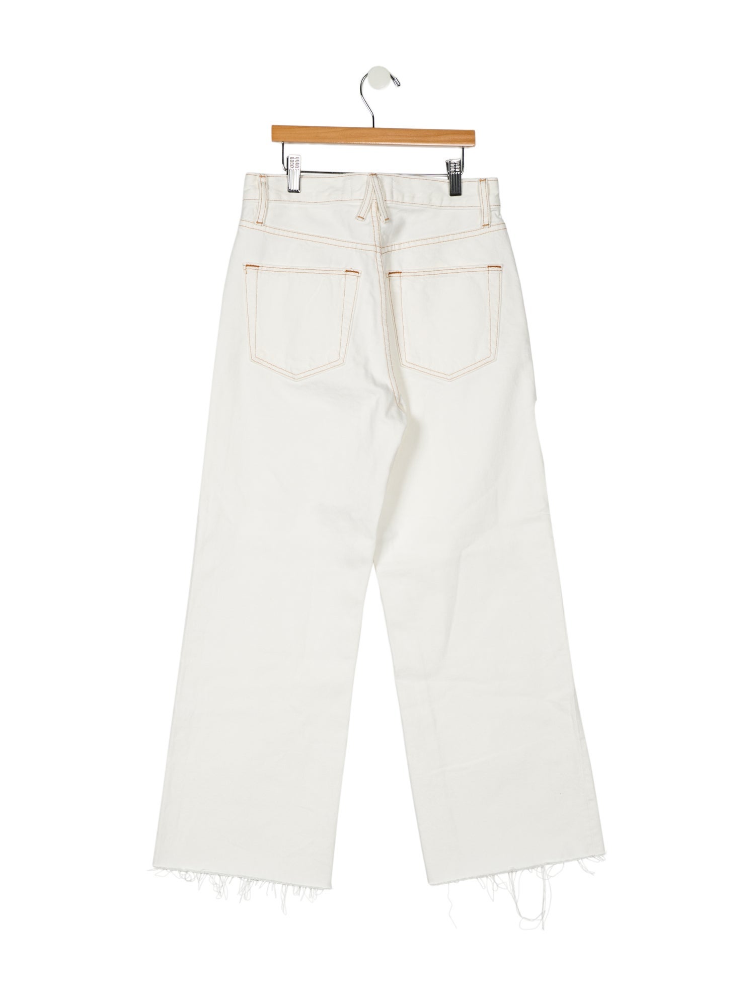 SLVRLAKE Mid-Rise Wide Leg Jeans