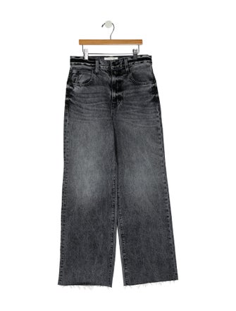 SLVRLAKE High-Rise Wide Leg Jeans