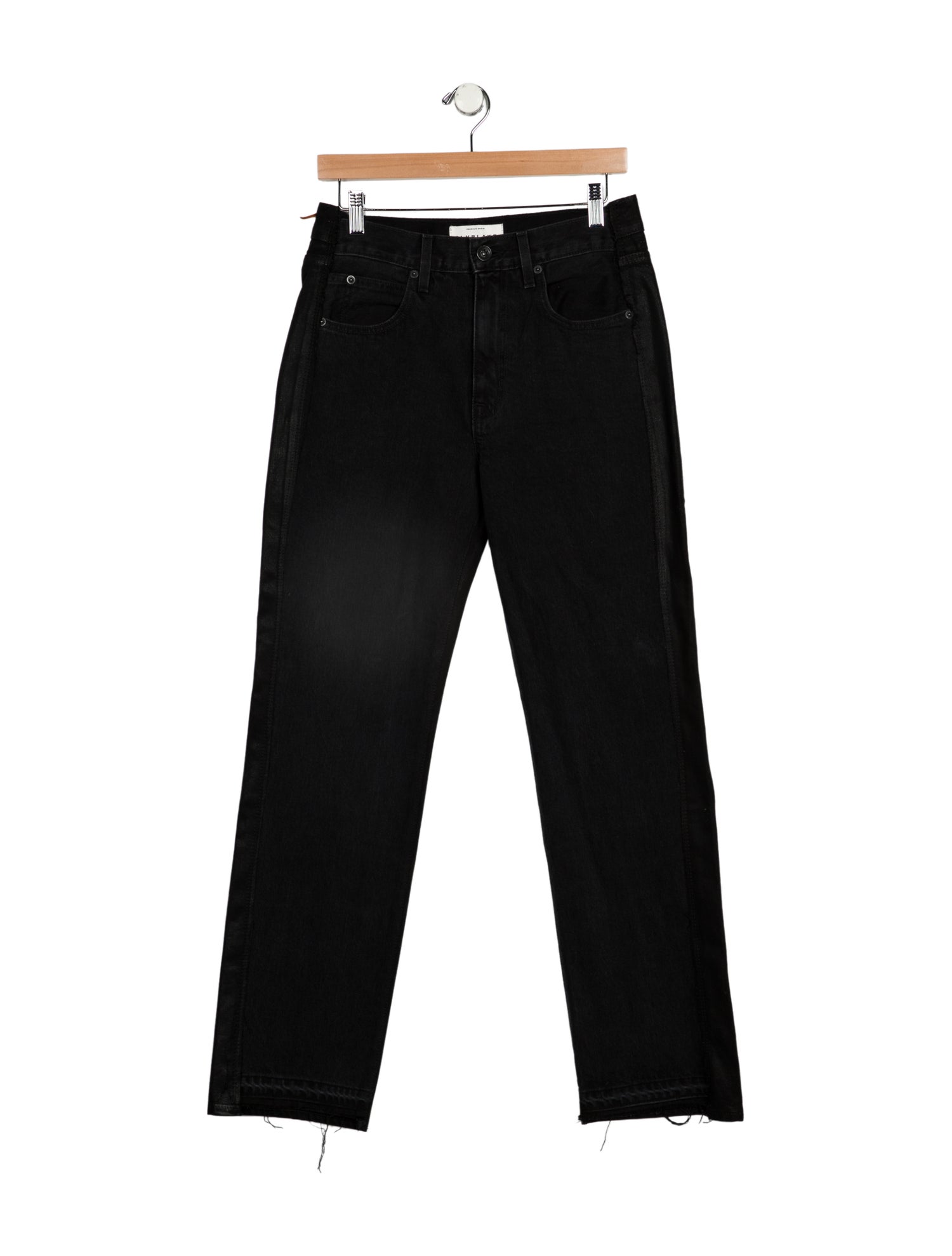SLVRLAKE Mid-Rise Straight Leg Jeans