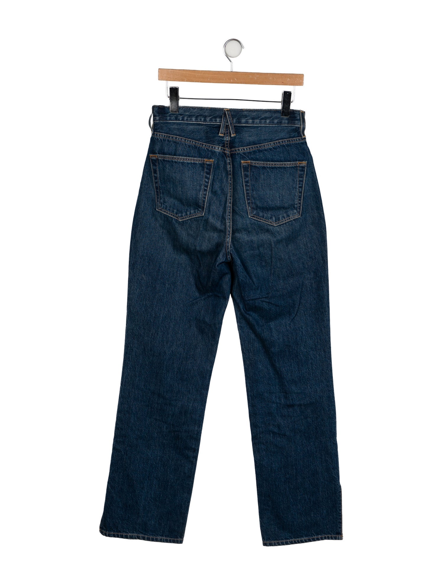 SLVRLAKE High-Rise Straight Leg Jeans