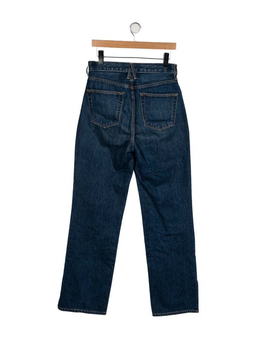 SLVRLAKE High-Rise Straight Leg Jeans