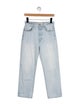 SLVRLAKE High-Rise Straight Leg Jeans