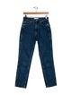 SLVRLAKE Mid-Rise Straight Leg Jeans
