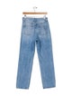 SLVRLAKE Mid-Rise Straight Leg Jeans