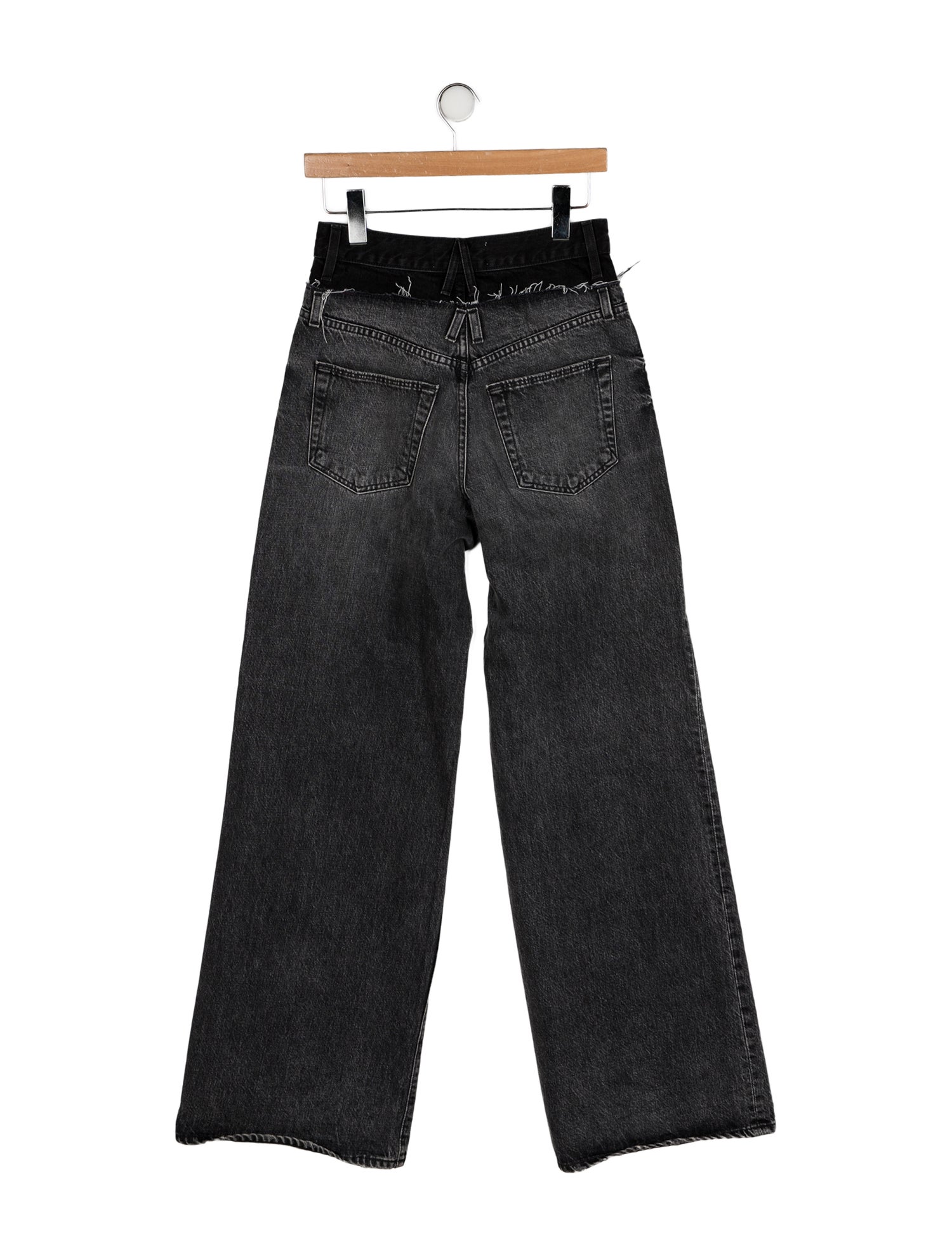 SLVRLAKE High-Rise Wide Leg Jeans