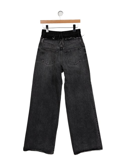 SLVRLAKE High-Rise Wide Leg Jeans