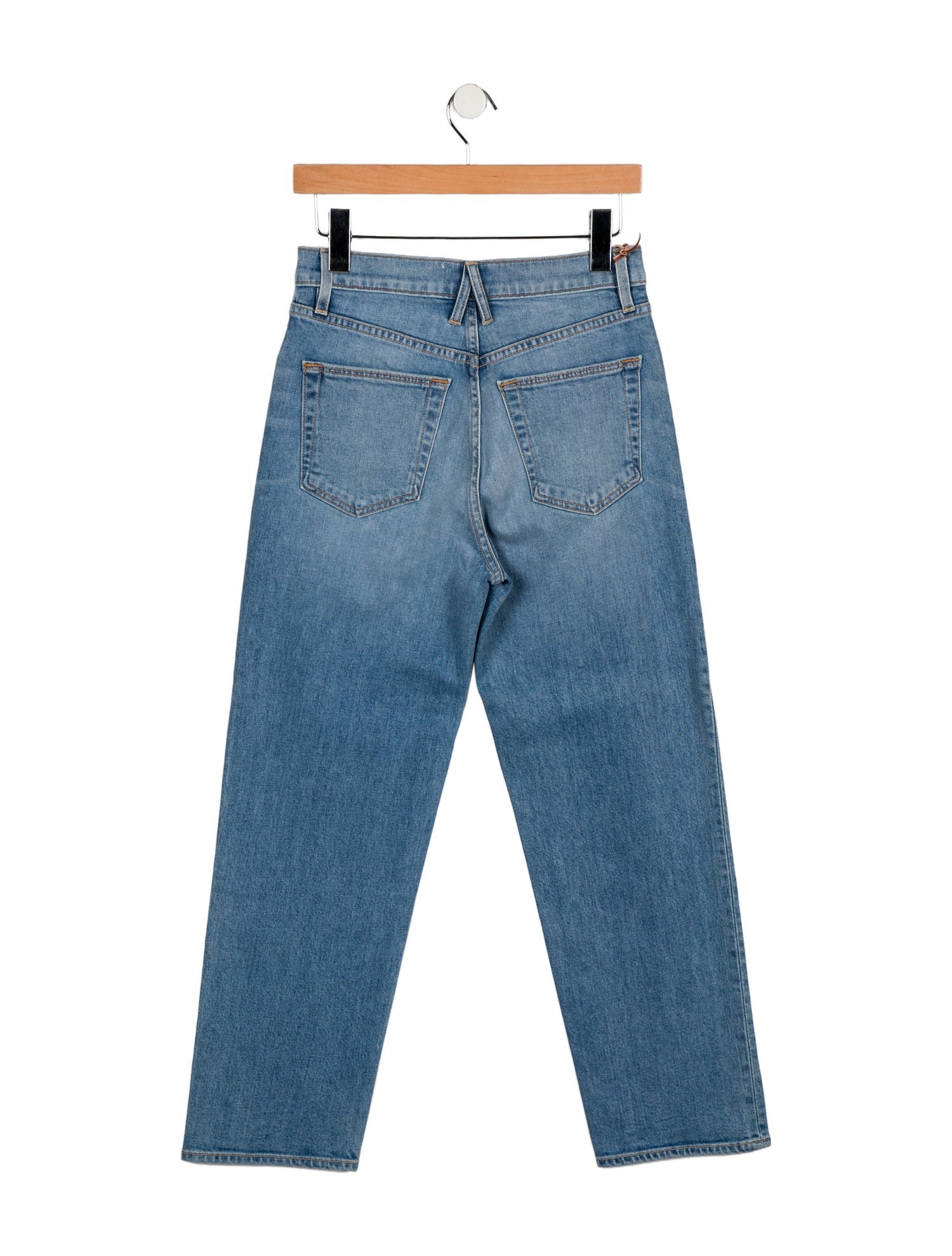 SLVRLAKE High-Rise Straight Leg Jeans w/ Tags