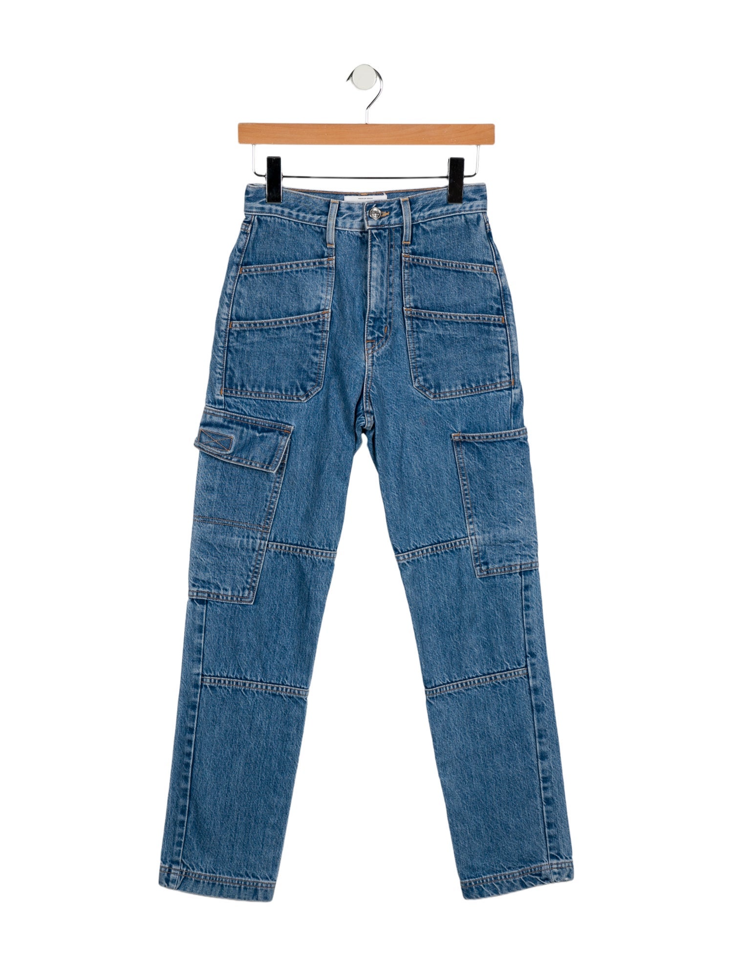 SLVRLAKE High-Rise Straight Leg Jeans