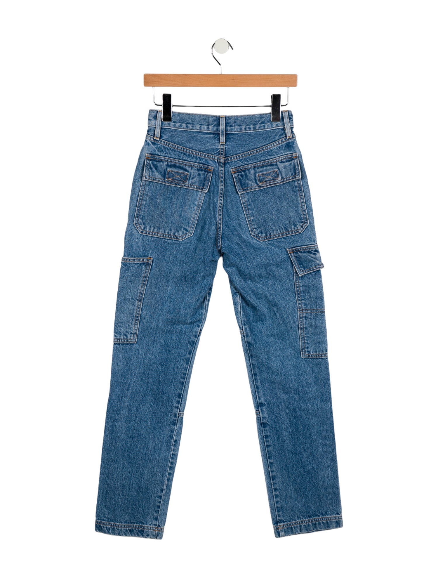 SLVRLAKE High-Rise Straight Leg Jeans