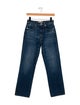 SLVRLAKE High-Rise Straight Leg Jeans