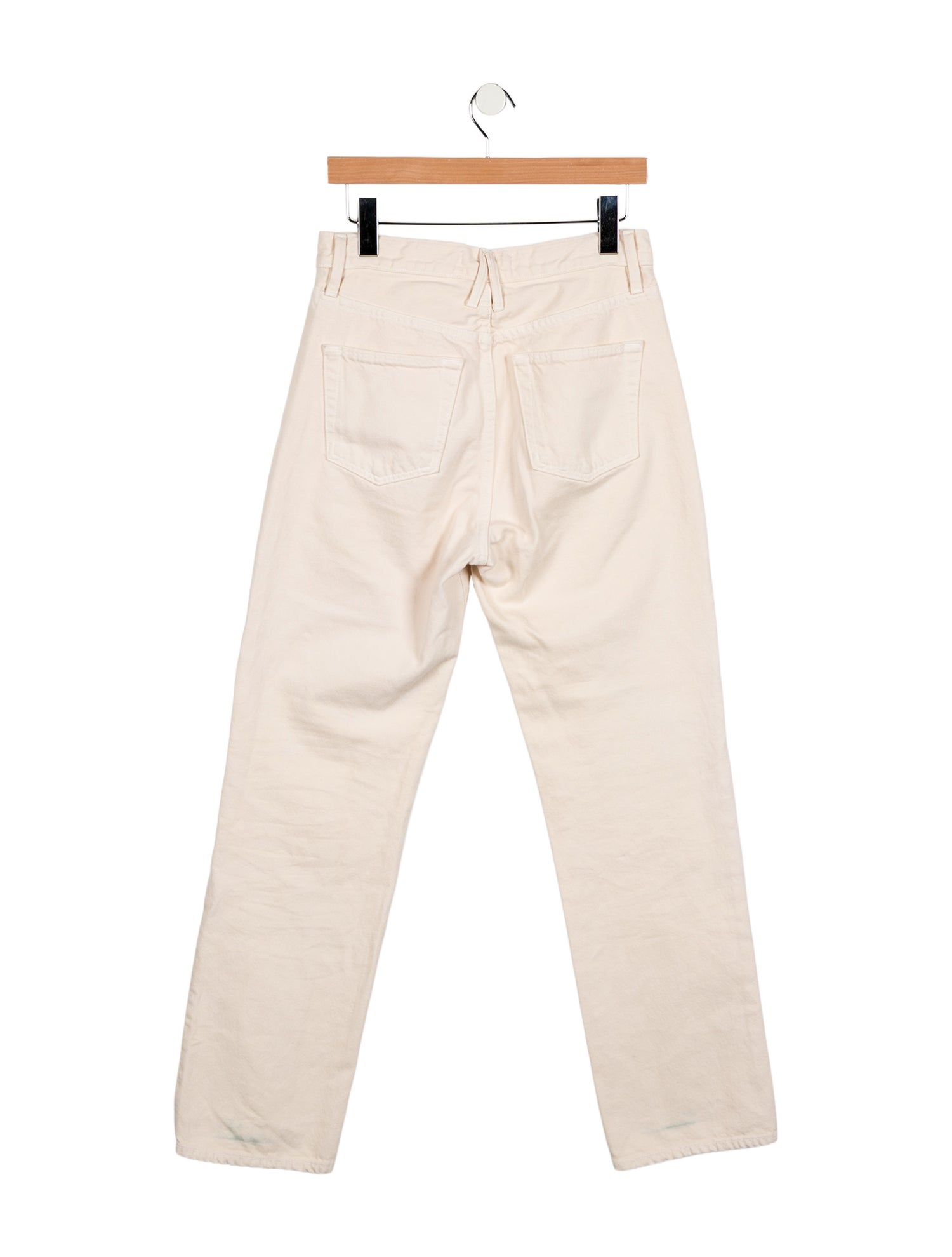 SLVRLAKE High-Rise Straight Leg Jeans