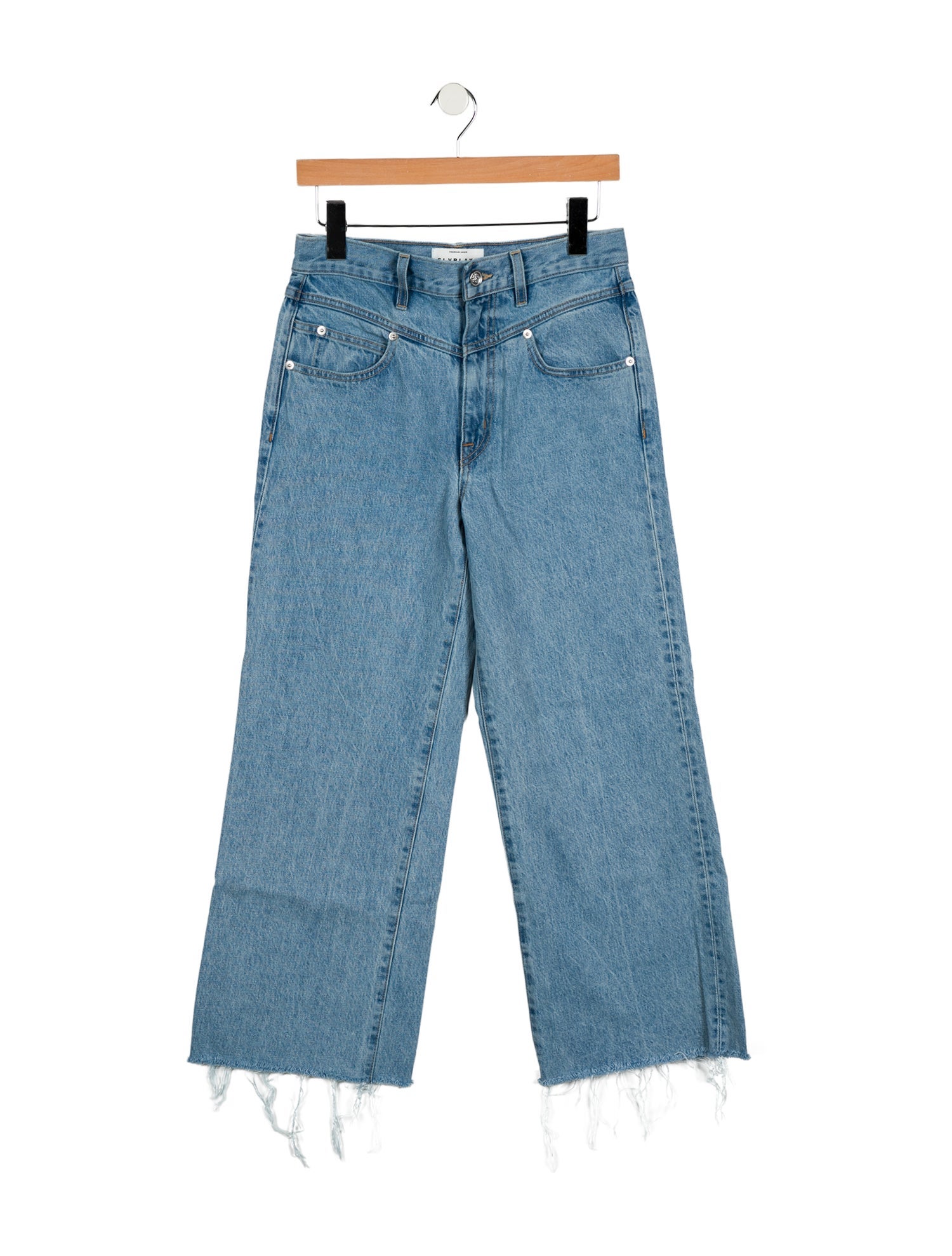 SLVRLAKE High-Rise Wide Leg Jeans